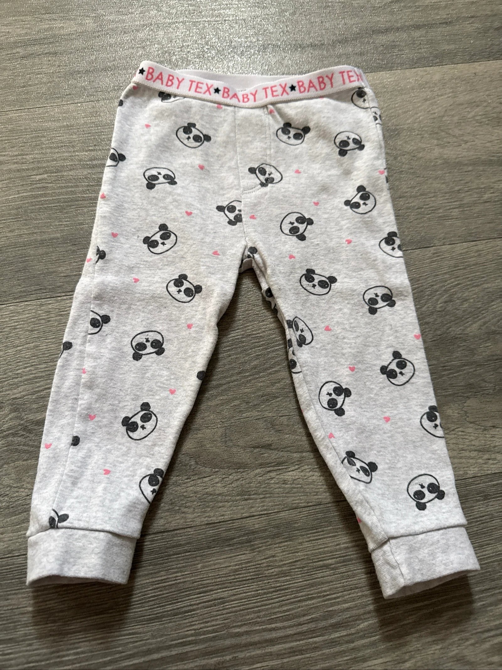 Leggins panda pour bébé (12 mois)